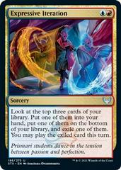 Expressive Iteration [Foil] #379 Magic Strixhaven School of Mages Prices