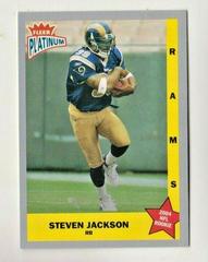 Steven Jackson [Finish] #150 Football Cards 2004 Fleer Platinum Prices