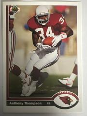Anthony Thompson #449 Football Cards 1991 Upper Deck Prices