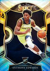 Anthony Edwards [Silver Prizm] #61 Basketball Cards 2020 Panini Select Prices