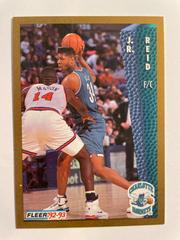 J.R. Reid #27 Basketball Cards 1992 Fleer Prices