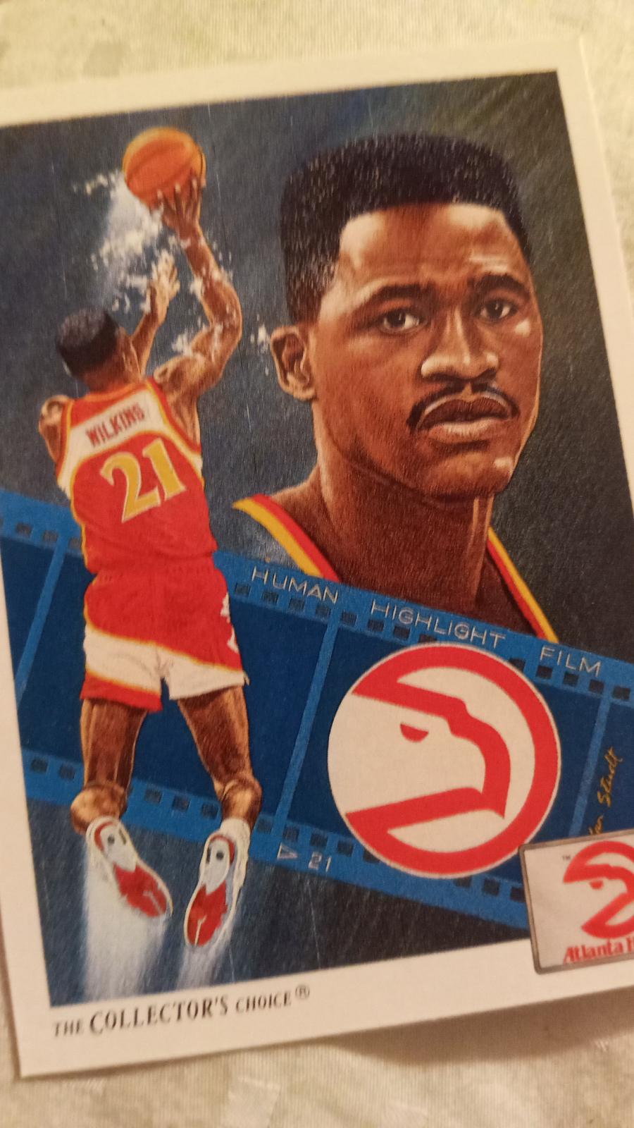 Dominique Wilkins Hawks Checklist | Ungraded | 1991 Upper Deck