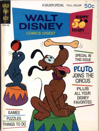 Walt Disney Comics Digest #45 (1974) Comic Books Walt Disney Comics Digest