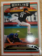 Alex Gonzalez #93 Baseball Cards 2006 Topps Prices