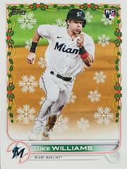 Luke Williams #HW186 Baseball Cards 2022 Topps Holiday Prices