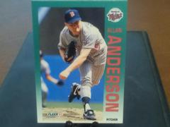 Allan Anderson #196 Baseball Cards 1992 Fleer Prices