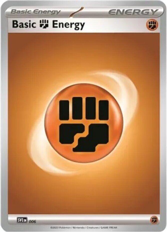 Basic Fighting Energy 6 Prices Pokemon Scarlet & Violet Pokemon Cards