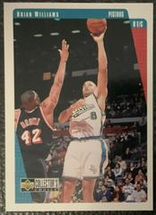 Brian Williams #242 Basketball Cards 1997 Collector's Choice Prices