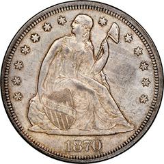1870 CC Coins Seated Liberty Dollar Prices