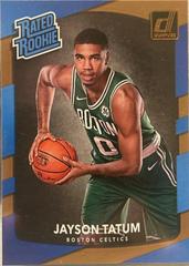 Jayson Tatum [Bronze] #198 Basketball Cards 2017 Panini Donruss Prices