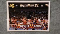 Wrestlemania IV Battle Royal Wrestling Cards 1990 Classic WWF The History of Wrestlemania Prices