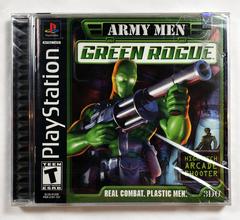 Front Cover | Army Men Green Rogue Playstation