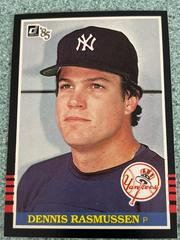 Dennis Rasmussen #518 Baseball Cards 1985 Donruss Prices