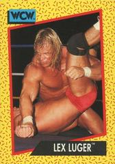 Lex Luger #18 Wrestling Cards 1991 Impel WCW Prices