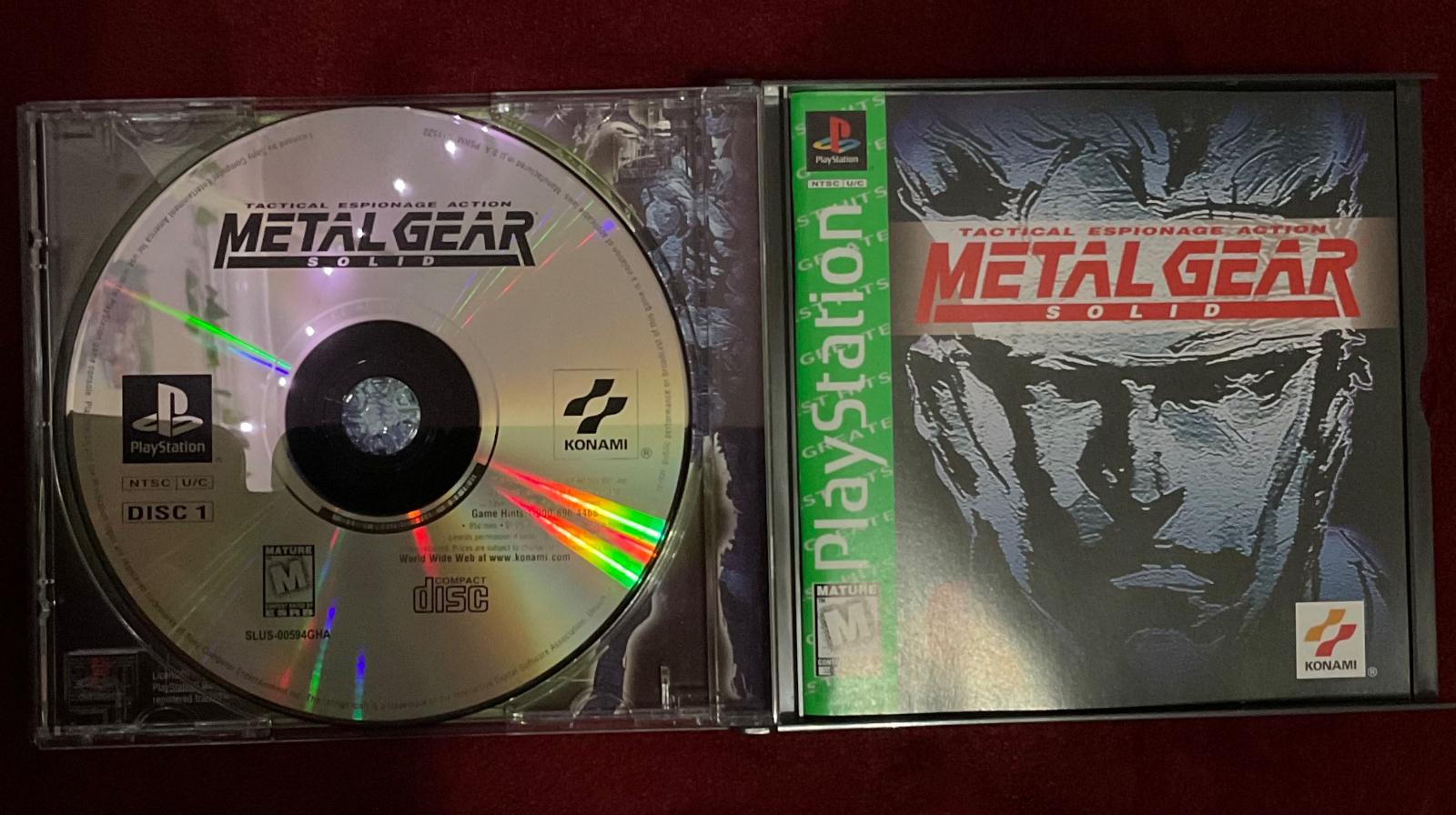 3/3 Metal Gear Solid
  even tho it's a greatest hits release, I still love it. The manual smells so good. I love old new book smell.....