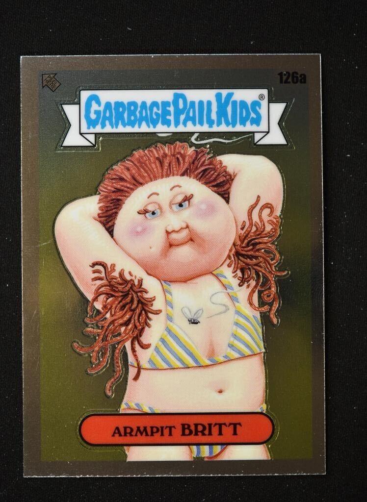 ARMPIT BRITT #126a 2021 Garbage Pail Kids Chrome