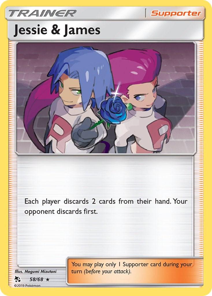 Jessie & James #58 Pokemon Hidden Fates