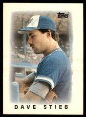 Dave Stieb #36 Baseball Cards 1986 Topps Mini League Leaders Prices