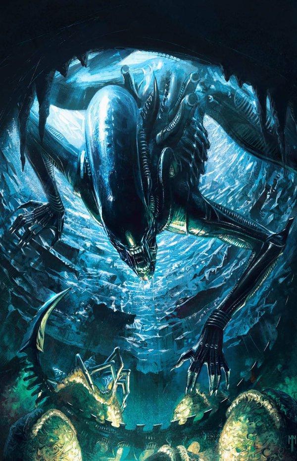 Alien Annual [Mastrazzo Virgin] #1 (2023) Comic Books Alien Annual