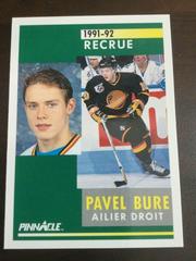 Pavel Bure [French] Hockey Cards 1991 Pinnacle Prices