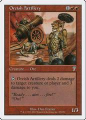 Orcish Artillery [Foil] Magic 7th Edition Prices