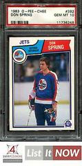 Don Spring Hockey Cards 1983 O-Pee-Chee Prices