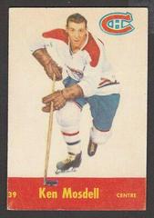 Ken Mosdell Hockey Cards 1955 Parkhurst Prices
