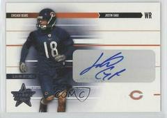 Justin Gage [Autograph] #214 Football Cards 2003 Leaf Rookies & Stars Prices
