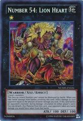 Number 54: Lion Heart NUMH-EN026 YuGiOh Number Hunters Prices