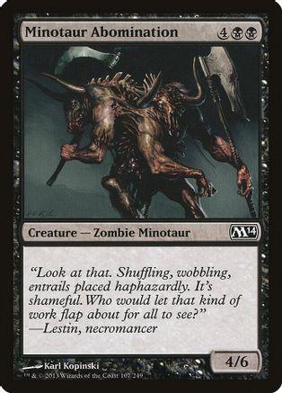 Minotaur Abomination [Foil] Magic M14