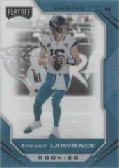 Trevor Lawrence #PMR-1 Football Cards 2021 Panini Chronicles Playoff Momentum Rookies Prices
