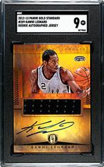 Kawhi Leonard [Rookie Autographed Jersey] Basketball Cards 2012 Panini Gold Standard Prices