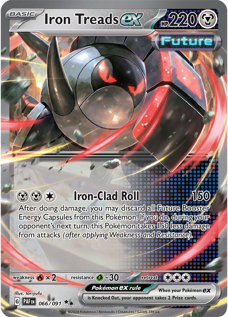 Iron Treads ex [Holo] #66 Pokemon Paldean Fates