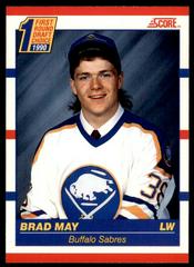 Brad May Hockey Cards 1990 Score Prices