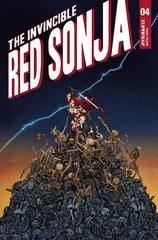 The Invincible Red Sonja [Moritat Premium] #4 (2021) Comic Books Invincible Red Sonja Prices