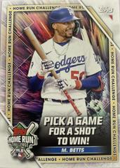 Mookie Betts Baseball Cards 2023 Topps Home Run Challenge Prices