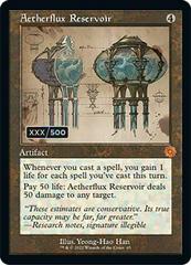 Aetherflux Reservoir [Schematic Foil] Magic Brother's War Retro Artifacts Prices