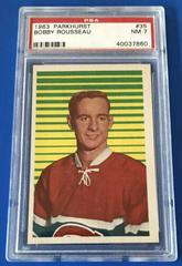 Bobby Rousseau #35 Hockey Cards 1963 Parkhurst Prices