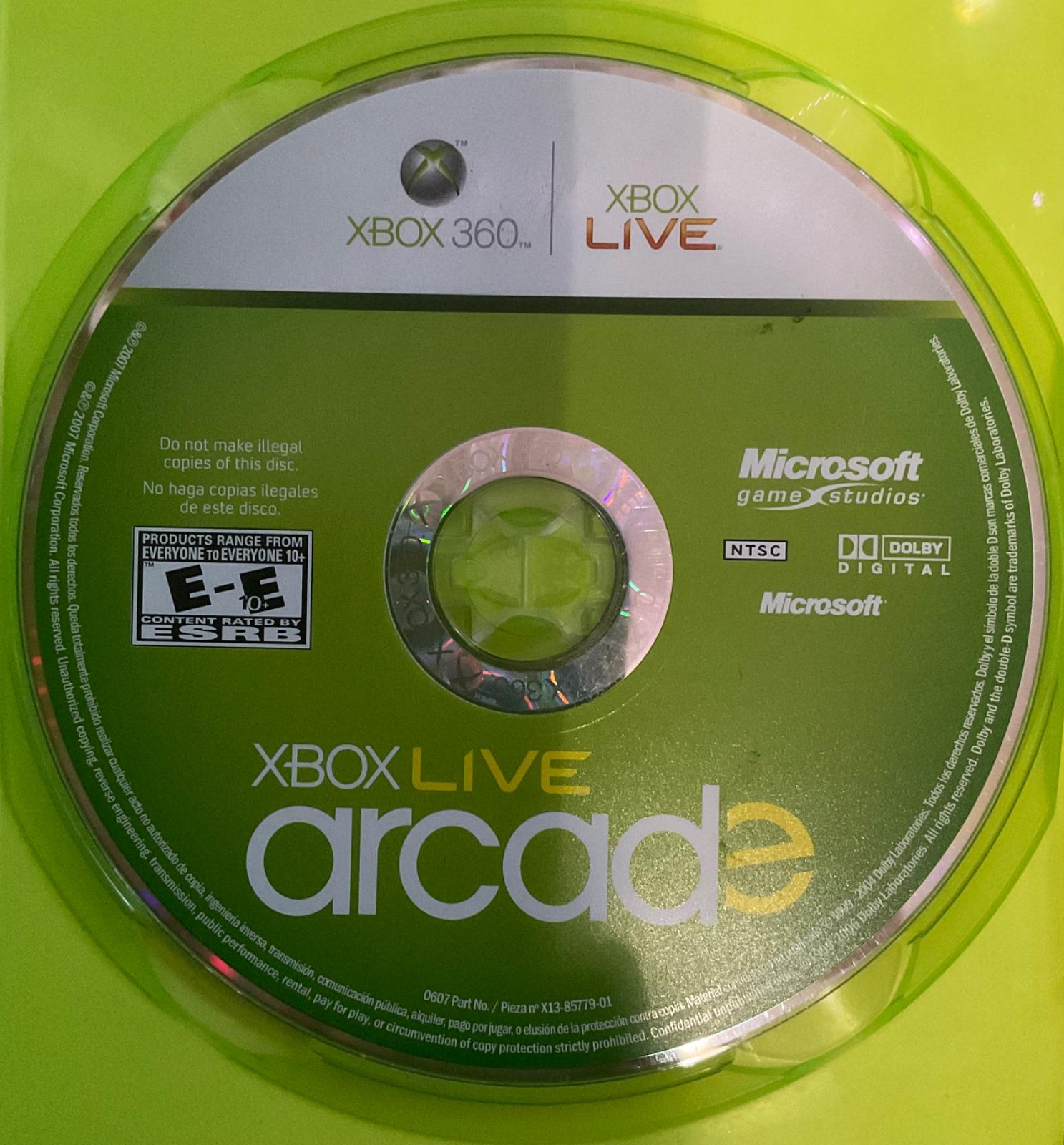 2/2 Xbox Live Arcade
    no manual...