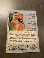 Conor McGregor #BL-CM Ufc Cards 2013 Topps UFC Bloodlines Bloodlines Prices