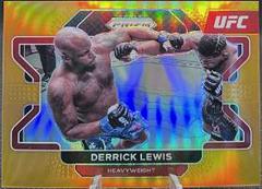 Derrick Lewis [Orange] #1 Ufc Cards 2022 Panini Prizm UFC Prices