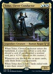 Toluz, Clever Conductor [Foil] Magic Streets of New Capenna Prices