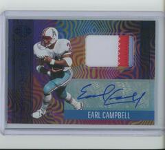 Earl Campbell [Blue] #IJ-EC Football Cards 2021 Panini Illusions Immortalized Jersey Autographs Prices