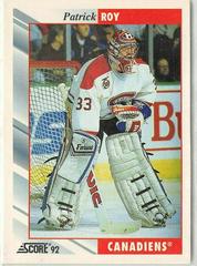 Patrick Roy #295 Hockey Cards 1992 Score Prices