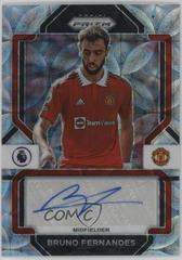 Bruno Fernandes #S-BF Soccer Cards 2022 Panini Prizm Premier League Signatures Prices