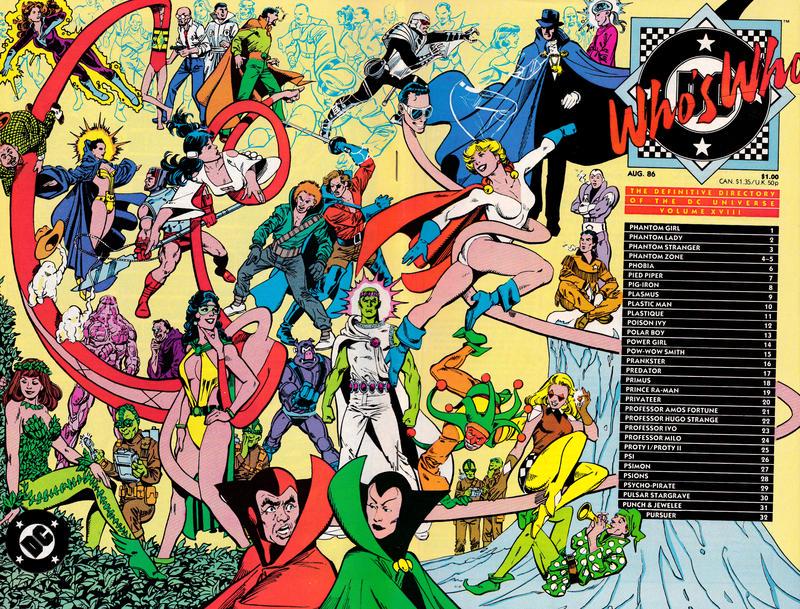 Who's Who #18 (1986) Comic Books Who's Who