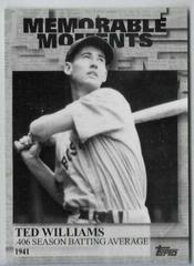 Ted Williams Baseball Cards 2017 Topps Memorable Moments Prices