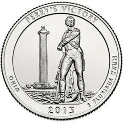 2013 P [PERRY'S VICTORY] Coins America the Beautiful Quarter Prices