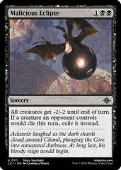 Malicious Eclipse #111 Magic Lost Caverns of Ixalan Prices