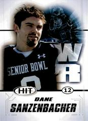 Dane Sanzenbacher #12 Football Cards 2011 Sage Hit Prices